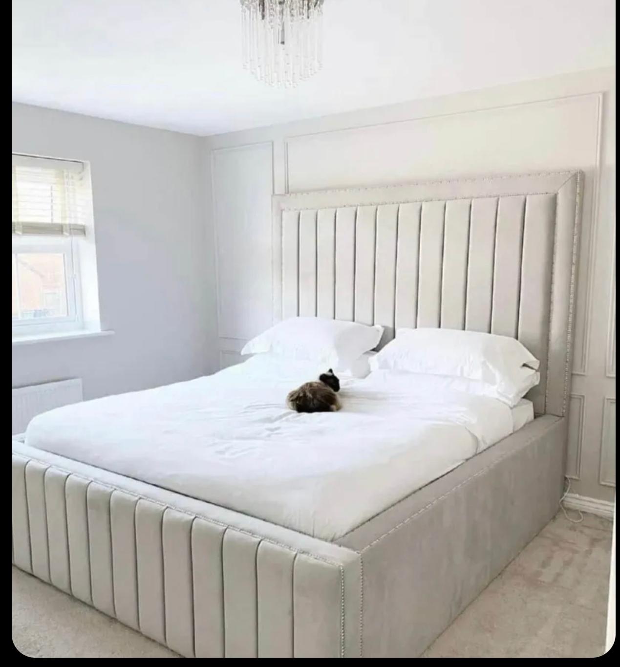 WhatsApp-Image-2023-12-21-at-20.19.26.jpeg PayWeeklyBeds | Glanmore Tall Headboard Frame - Image 1