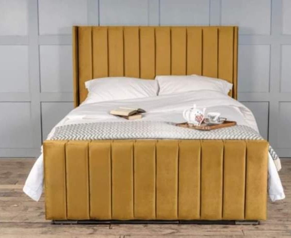 Elisa Winged Line Bed