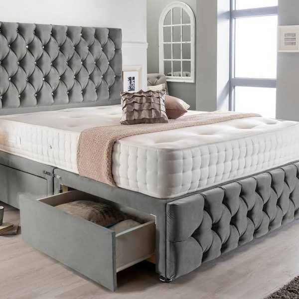 Novo Suede Divan Set