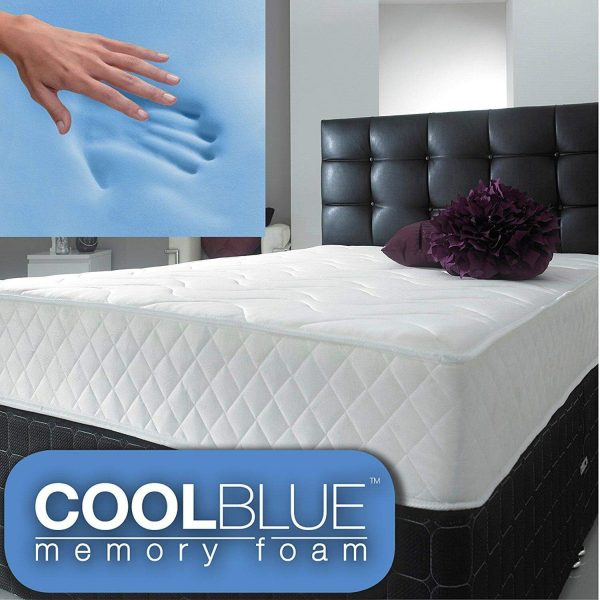 Cool Blue Memory Foam Mattress