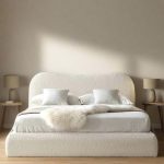 Cloud Teddy Boucle Bed Frame