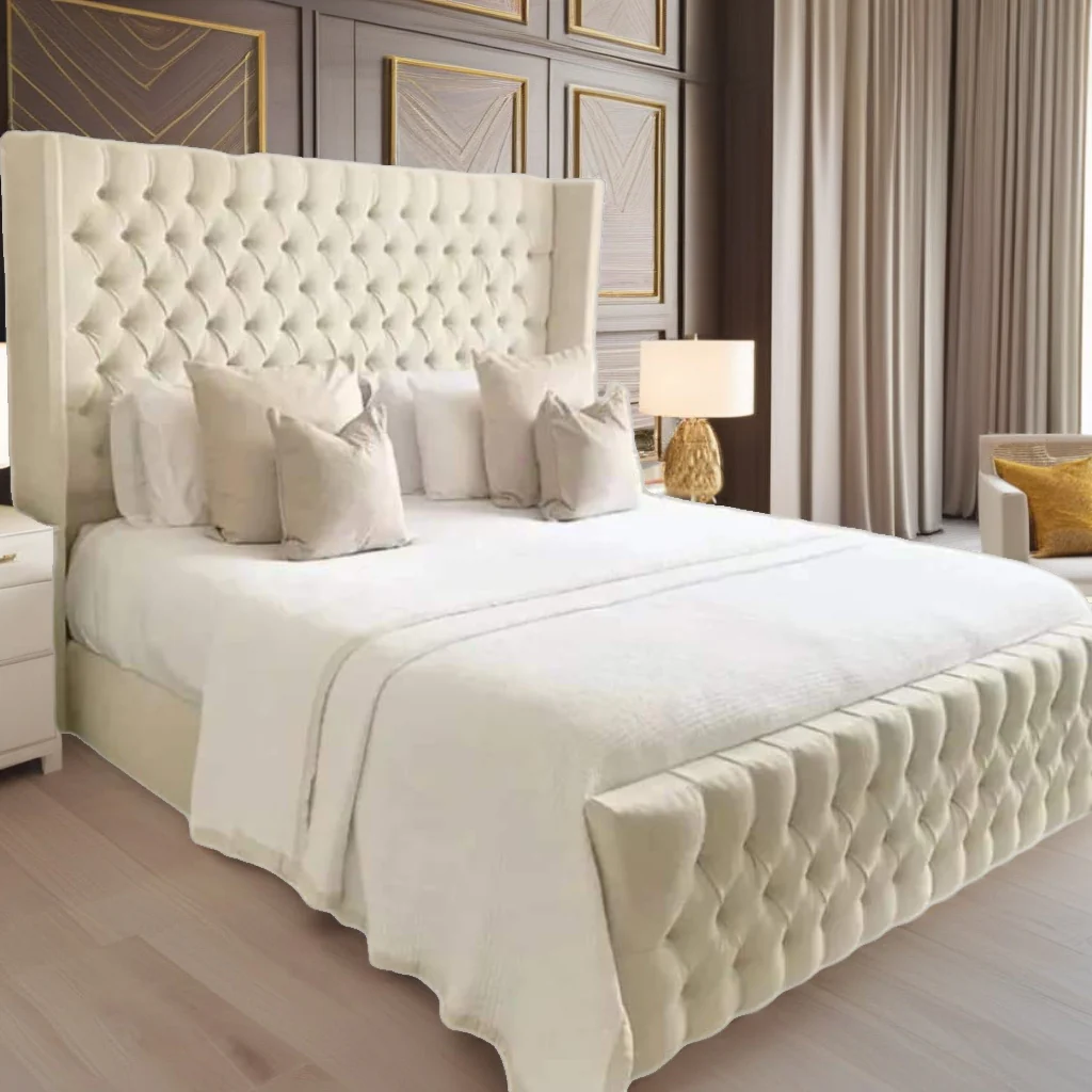 Untitleddraft_7 Winged Chesterfield Prima Bed Frame - Image 1