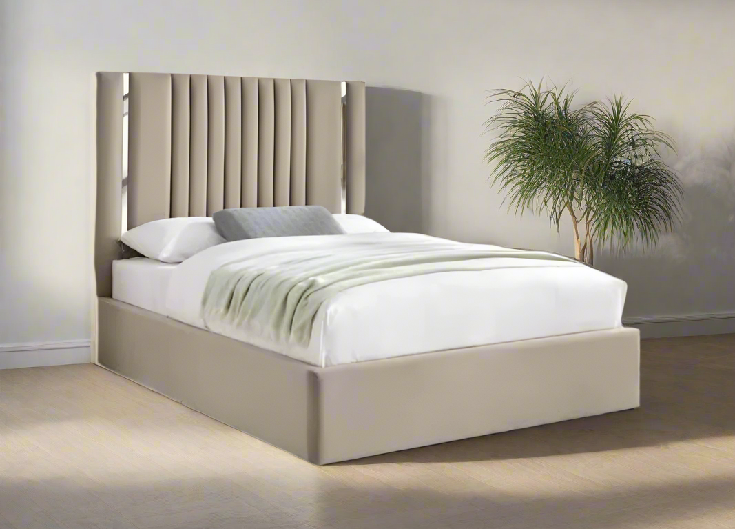 a6438038-d0bf-4f70-818f-7608591e3ce1 Luxury Channel Strip Bed Frame - Image 1