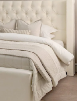 Hanry Luxury Buttoned Wing Chunky Bed - Image 3